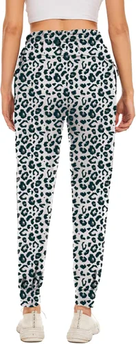 Vista 4 de BATHRINS Women's Lightweight Sweatpants Comfy Workout Joggers Lounge Pants with Zipper Pockets