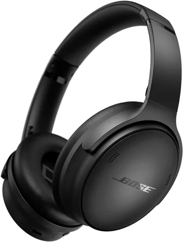 Vista 3 de Bose QuietComfort - Auriculares Bluetooth inalámbricos con cancelación activa de ruido sobre la oreja y micrófono, + cargador de pared verde Extreme