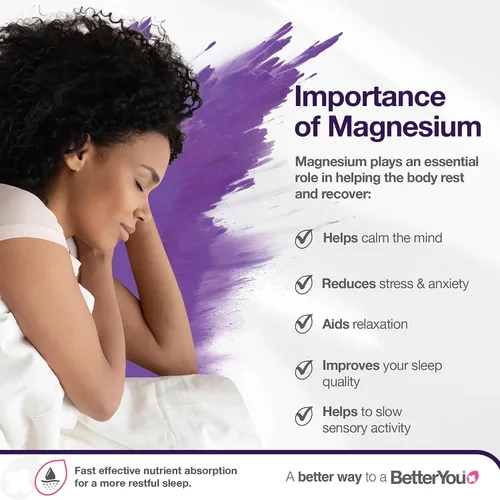 Vista 2 de BetterYou Magnesium Sleep Mineral Bath Flakes – Sales de baño minerales para la relajación muscular – Remojo muscular calmante para el dolor