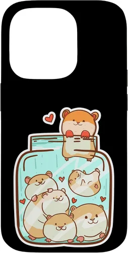 Vista 17 de Hamsters in a Jar Cute Animal Hammy Owner Pet Lover Gift Case for iPhone 17