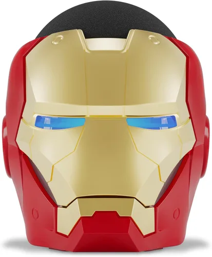 Vista 2 de Completamente, edición limitada, soporte de Marvel Iron Man para Amazon Echo Dot (4.ª y 5.ª generaciones). El dispositivo se vende por separado.
