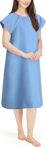 Vista 8 de NY Threads Bata de Hospital para Mujer Suave y Elegante Bata para Paciente