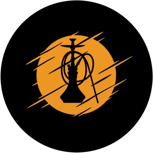 Vista 3 de Shisha Retro Sunset Shisha Bar PopSockets Swappable PopGrip