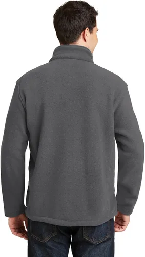 Vista 2 de Port Authority Chaqueta de forro polar suave con cremallera completa para hombre, True Royal