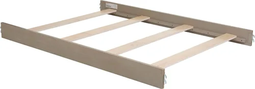 Vista 9 de Evolur Rieles de conversión de cama de tamaño completo, cunas diseñadas y probadas, construcción de madera dura duradera con listones de colchón