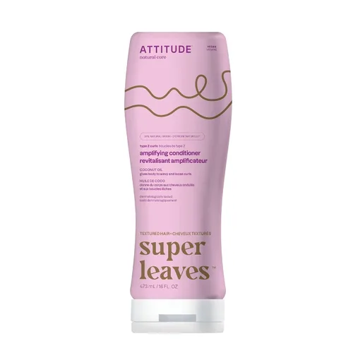 Vista 9 de ATTITUDE Acondicionador de cabello rizado para rizos tipo 3, 16 onzas