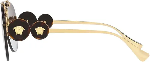 Vista 3 de Versace VE2250-148889 - Gafas de sol (2.480in), Oro