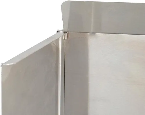 Vista 3 de Blaze - Protector contra viento para parrillas profesionales de gas LUX de 2 quemadores - BLZ-PROWG-27