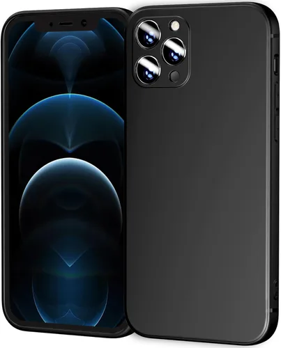Vista 47 de TENOC Funda para teléfono compatible con iPhone 11, color negro, antihuellas, antigolpes, mate, para 6.1 pulgadas