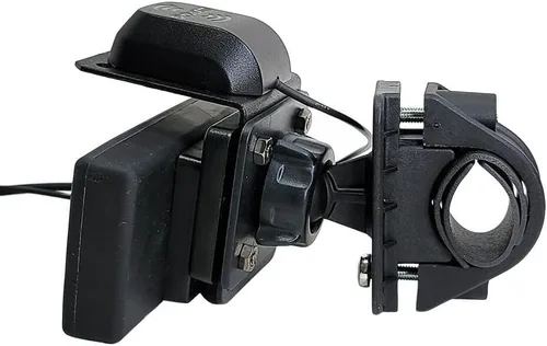 Vista 4 de Kit de instalación de motocicleta de radio satélite con receptor táctil Sirius XM Commander, funda resistente al agua, adaptador de montaje RAM