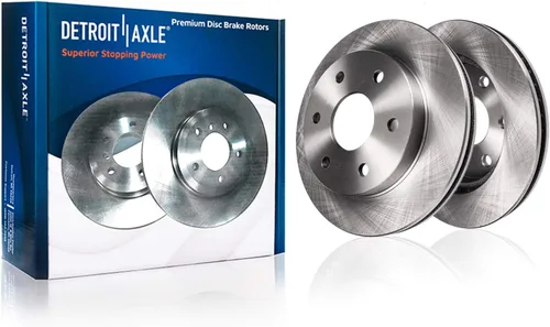 Vista 7 de Detroit Axle - 4WD - Rotores de disco delantero de 13.031 in de repuesto para Ford Excursion F-250 F-350 Super Duty 1999-2004 - Juego de 3 piezas