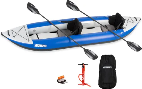 Vista 10 de Sea Eagle 380 paquetes inflables de kayak en tándem Explorer
