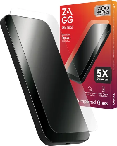 Vista 37 de ZAGG Glass Elite Protector de Pantalla para iPhone SE (3ª/2ª Gen), 8, 7, 6s, 6 – Máxima Protección contra Impactos y Arañazos, Vidrio