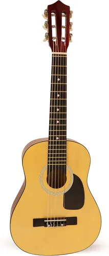 Vista 2 de Guitarra clásica Hohner HAG250P tamaño pequeño, Natural