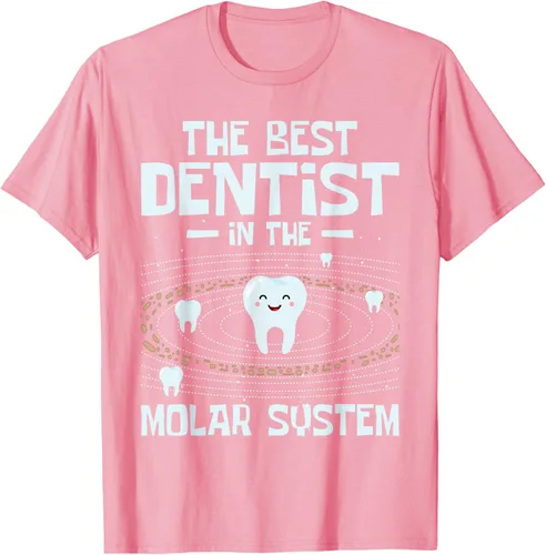 Vista 47 de El mejor dentista - Molar Teeth Dental Odontología DDS Camiseta Negro