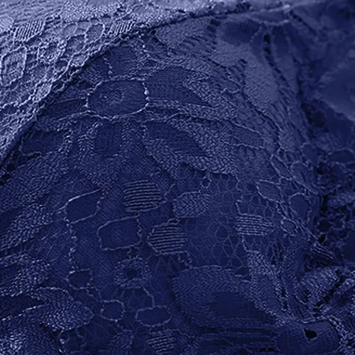 Vista 7 de Bralette de encaje para mujer, con espalda de belleza, brasier de encaje acolchado, con tirantes para mujeres y niñas