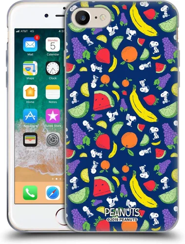Vista 131 de Head Case Designs Funda de gel suave con licencia oficial de Peanuts Charlie y Snoopy Naturally Sweet compatible con Apple iPhone 7 Plus/iPhone 8