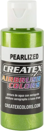 Vista 3 de Createx Pintura de colores para aerógrafo, 8 onzas, azul eléctrico iridiscente