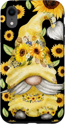 Vista 25 de Sunflower Gnome for Summer Garden Mom Cute Floral Pattern Case for iPhone 17