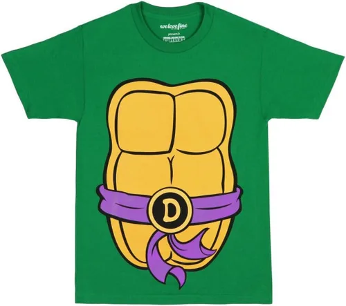Vista 2 de Camiseta para disfraz de Teenage Mutant Ninja Turtles TNMT