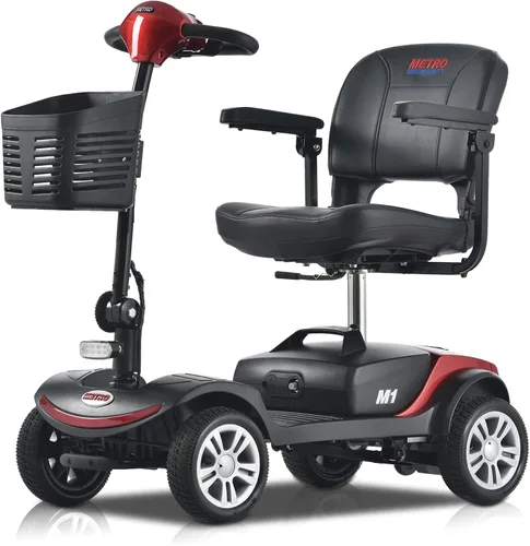 Vista 15 de Metro Mobility Scooter de movilidad de 4 ruedas para personas mayores, scooter eléctrico de movilidad de 300 libras de capacidad para adultos