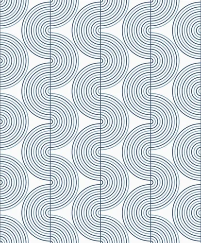 Vista 11 de NextWall Papel pintado Zen Geometric Peel and Vinyl Stick (Lunar Rock & Metallic Pearl) - Uno