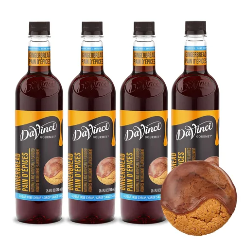 Vista 63 de DaVinci Gourmet - Jarabe de nueces de macadamia sin azúcar, 25.4 onzas líquidas (paquete de 4)