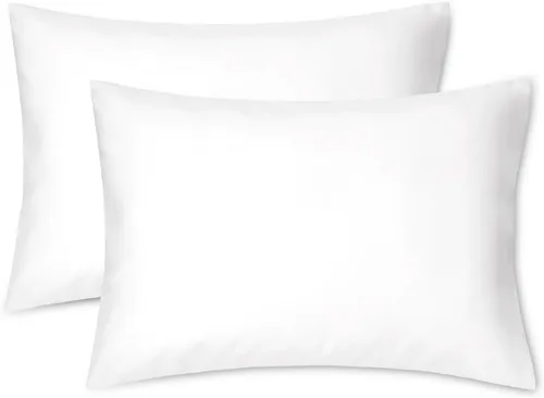 Vista 21 de EXQ Home - Fundas de almohada para niños pequeños 13x18, juego de 2 fundas de almohada de viaje, funda de almohada pequeña para almohada de bebé