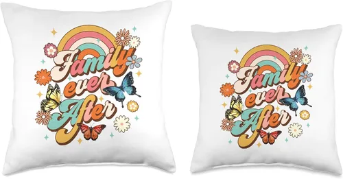 Vista 3 de Gotcha Day Foster Family Ever After Get Attached Adoption - Almohada de 16 x 16 pulgadas, multicolor