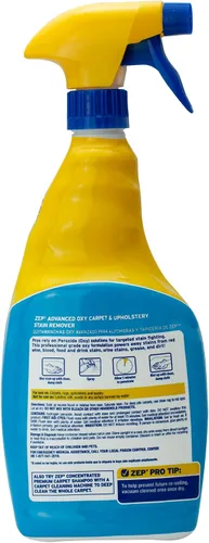Vista 2 de Zep ZUOXSR32 Advanced Oxy - Removedor de manchas para alfombras y tapicería