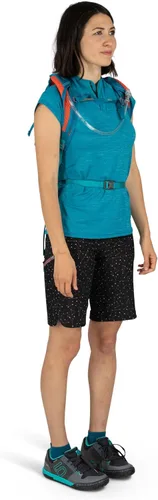 Vista 11 de Osprey Salida 8L Mochila de ciclismo para mujer con depósito hidráulico, color gris Space Travel Space Travel Gris