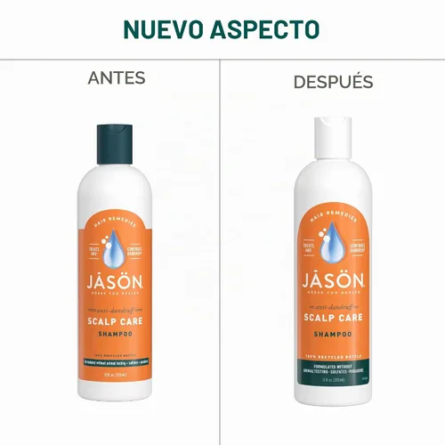 Vista 6 de Champú anticaspa para cuero cabelludo JASON 12 Fl Oz
