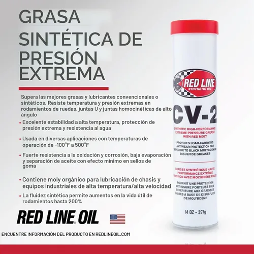Vista 3 de Red Line 80402 grasa sintética