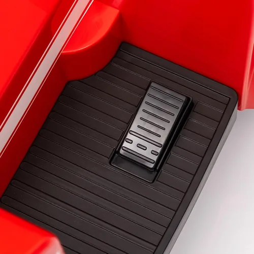 Vista 9 de Qaba - Camión de bomberos de 12 V, coche eléctrico a batería para niños, rojo