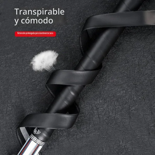Vista 4 de KONLLEN Taco de billar PU Grip Protector Butt Sleeve Pool Cue Carom Snooker Cue 59.1 in Billar Accesorios