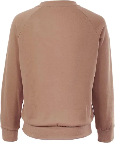 Vista 13 de MixMatchy Sudadera básica suave y cómoda de forro polar con cuello redondo para mujer
