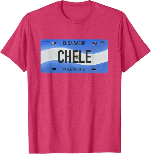 Vista 3 de Camiseta CHELE Diseño con Frases Típicas de El Salvador