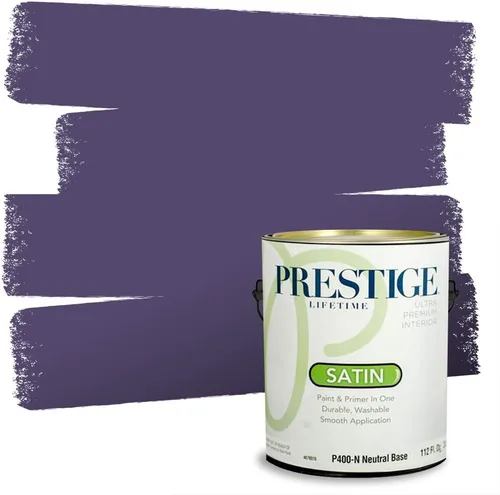 Vista 85 de PRESTIGE Pintura exterior e imprimación en uno, bingo, satén, 1 galón