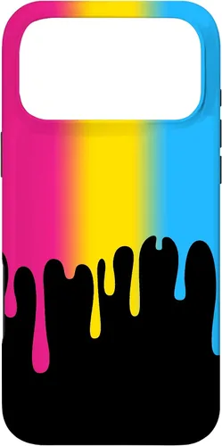 Vista 22 de Pan Pride LGBT+ Colorful Dripping Rainbow Pansexual Case for iPhone 17