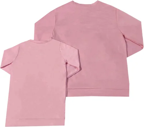 Vista 3 de YTBABY Mommy and Me Shirt Love Print Long Sleeve Round Neck Sweatshirt Tops Family Matching Clothes Outfits