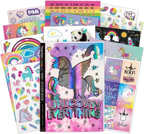 Vista 11 de Fashion Angels Más de 2,000 cuadernos de calcomanías del alfabeto, incluye divertidas y coloridas calcomanías de letras para manualidades, ideal