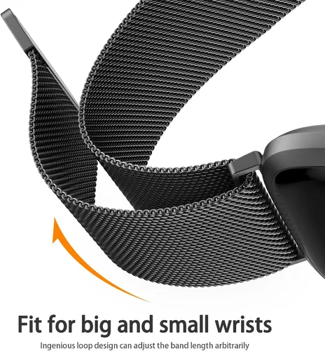 Vista 4 de Vanjua Correa de repuesto para Fitbit Versa 2, correa de repuesto para reloj inteligente Fitbit Versa 2 / Lite/SE