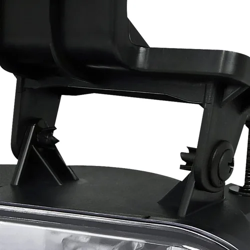 Vista 8 de SPEC-D TUNING Luces antiniebla transparentes de conducción + bombillas compatibles con Chevy Silverado 1999-2002 2000-2006 Tahoe Suburban izquierdo