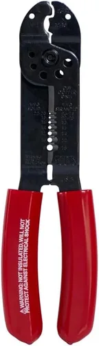 Vista 6 de Klein Tools Multiherramienta 1000, fabricada en Estados Unidos, peladora 6 en 1, crimpadora, cortador de alambre, tornillo métrico y tijeras