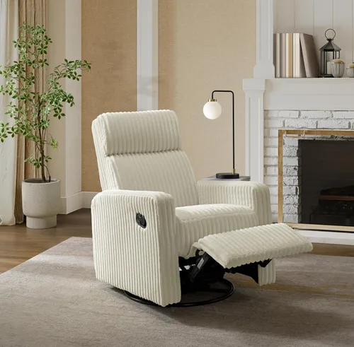 Vista 7 de Oxford Baby Layton Glider/Recliner Nursery Chair