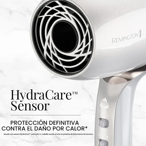 Vista 4 de Remington PROLUXE HydraCare Secador de pelo con difusor, 1875 vatios