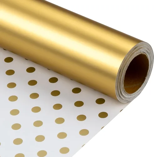 Vista 15 de Garbendy Rollo de Papel de Regalo - Papel de Color Sólido con Brillo Perlado, Perfecto para Bodas, Día de San Valentín, Cumpleaños, Navidad, Baby