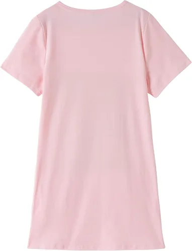 Vista 2 de Vopmocld Camisón suave de verano de manga corta para niñas grandes