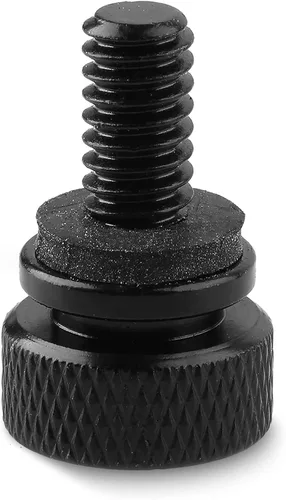 Vista 6 de Perno de asiento de acero inoxidable Tornillo de montaje trasero negro compatible con Harley Davidson 1996-2024, 2