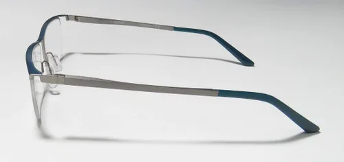 Vista 4 de Safilo 1071 Elasta - Bisagras de resorte de media llanta para hombre y mujer